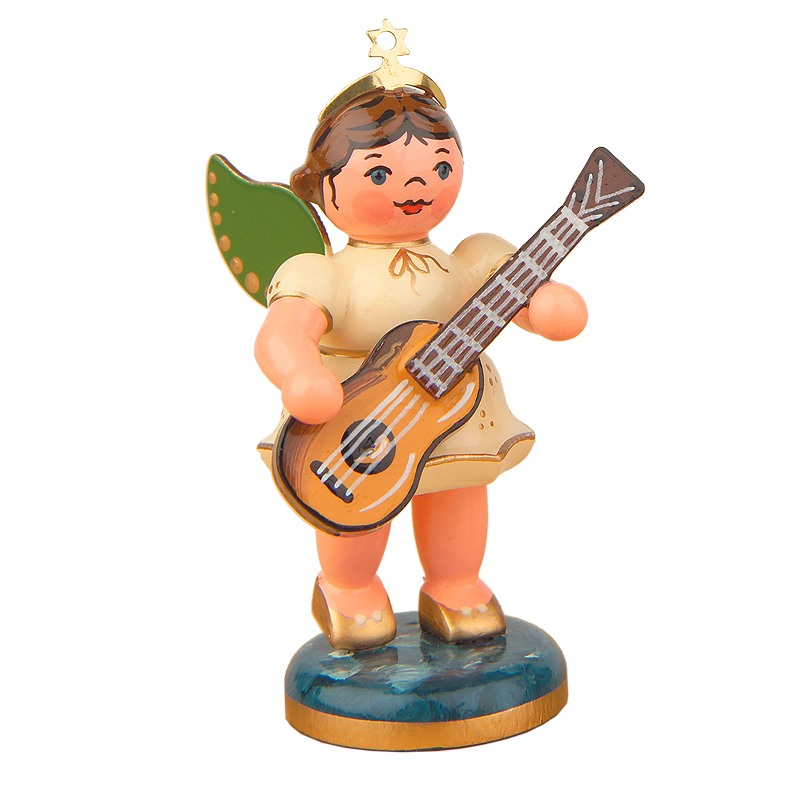 Hubrig Engel mit Konzertgitarre 6,5 cm